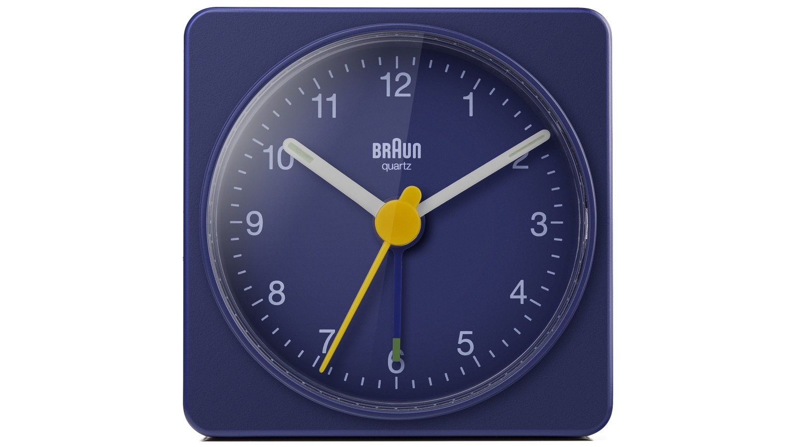 Braun Classic Travel Analogue Clock - Blue