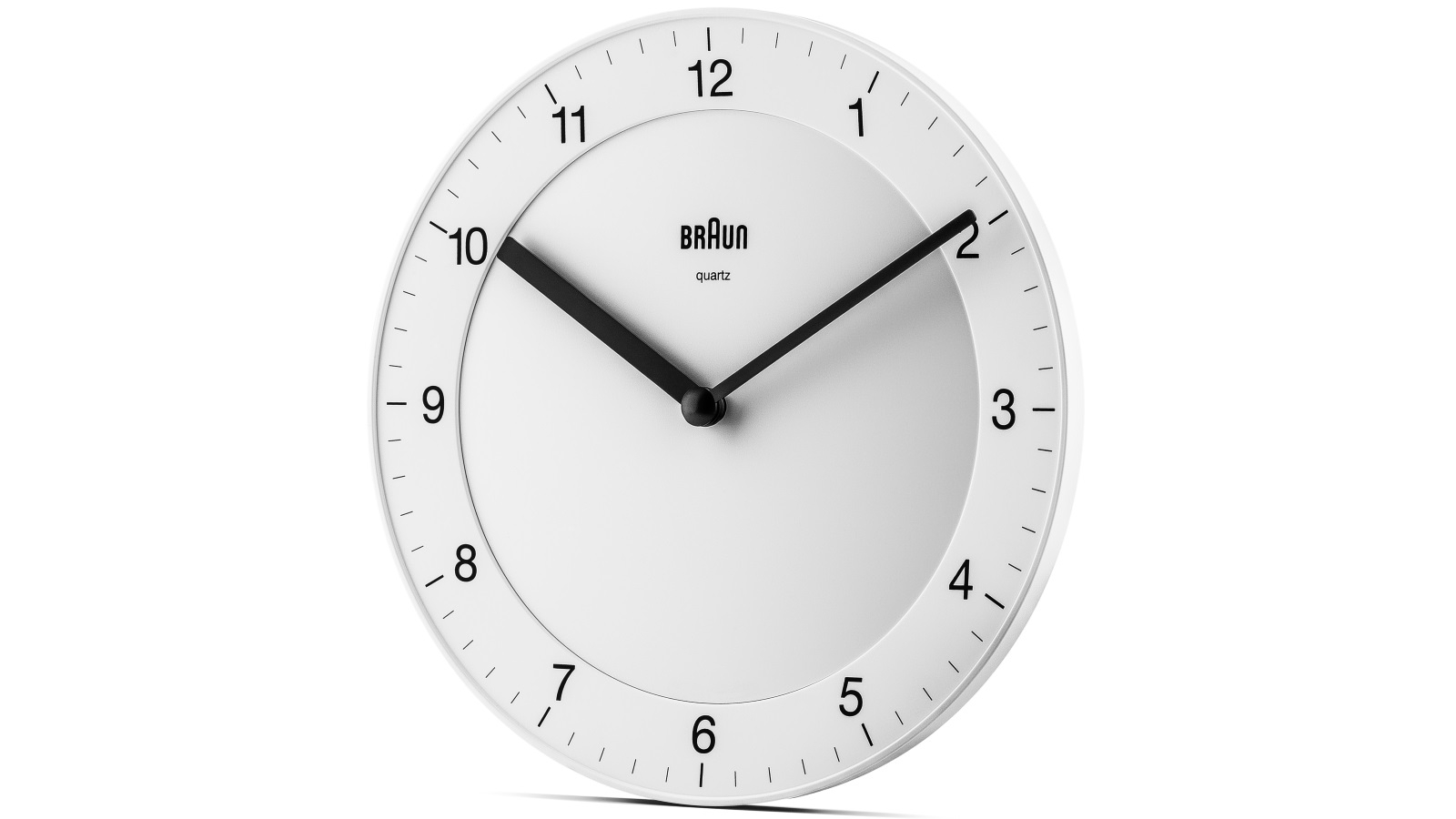 新品 KITH BRAUN Wall clock White Wall clock Braun, White | Manufactum