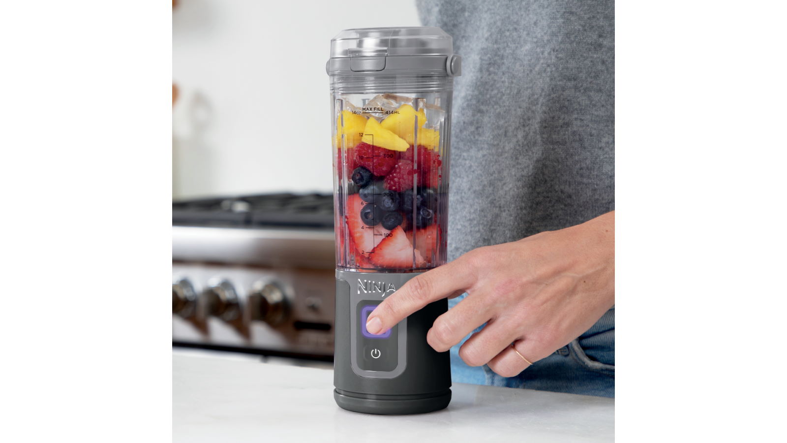 Ninja Blast Portable Blender Black Harvey Norman