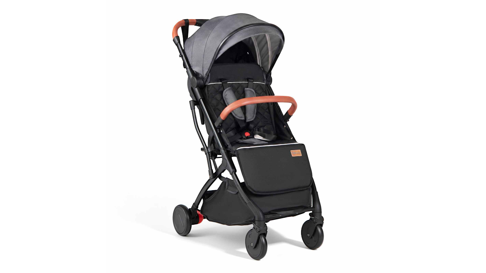 Costway Adjustable Baby Stroller with Cup Holder - Grey