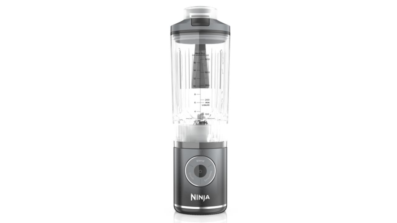 Ninja Blast Max Cordless Portable Blender - Cool Grey | Harvey Norman