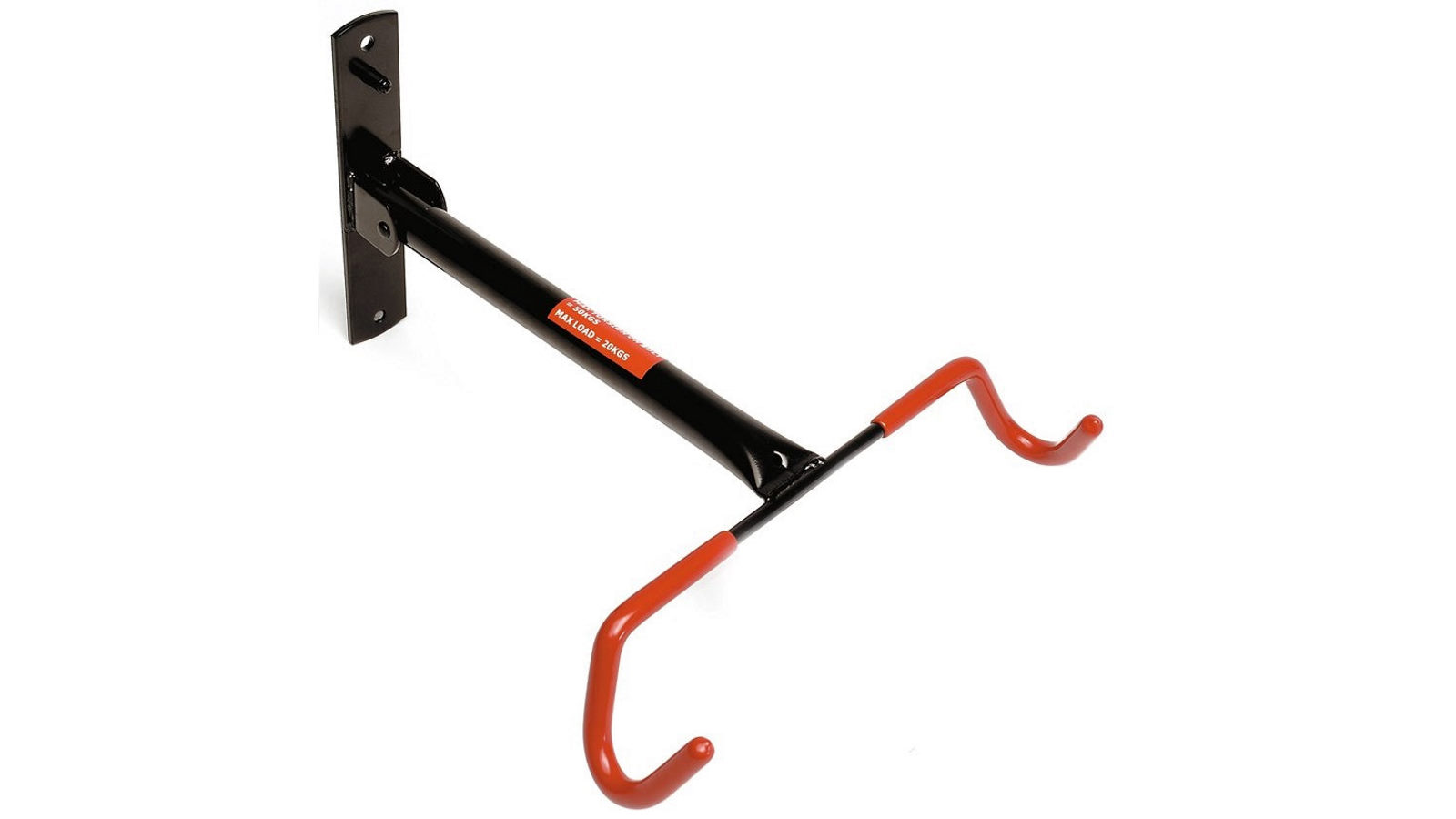Bikecorp Fold-Up Wall-Mounted 20kg Bike Storage Hanger Including Mounting Screws
