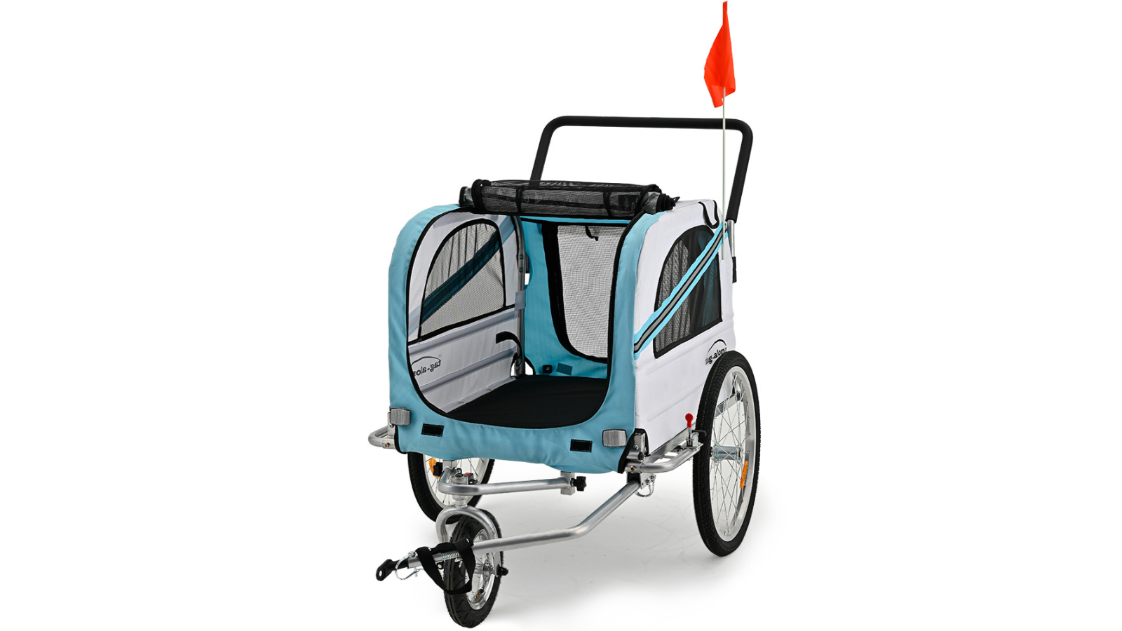 Tag-Along Pet and Cargo Pram Trailer - Blue
