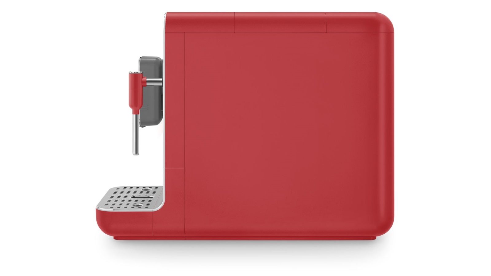 Smeg Bean to Cup Automatic Coffee Machine with Milk Frother Red Matte