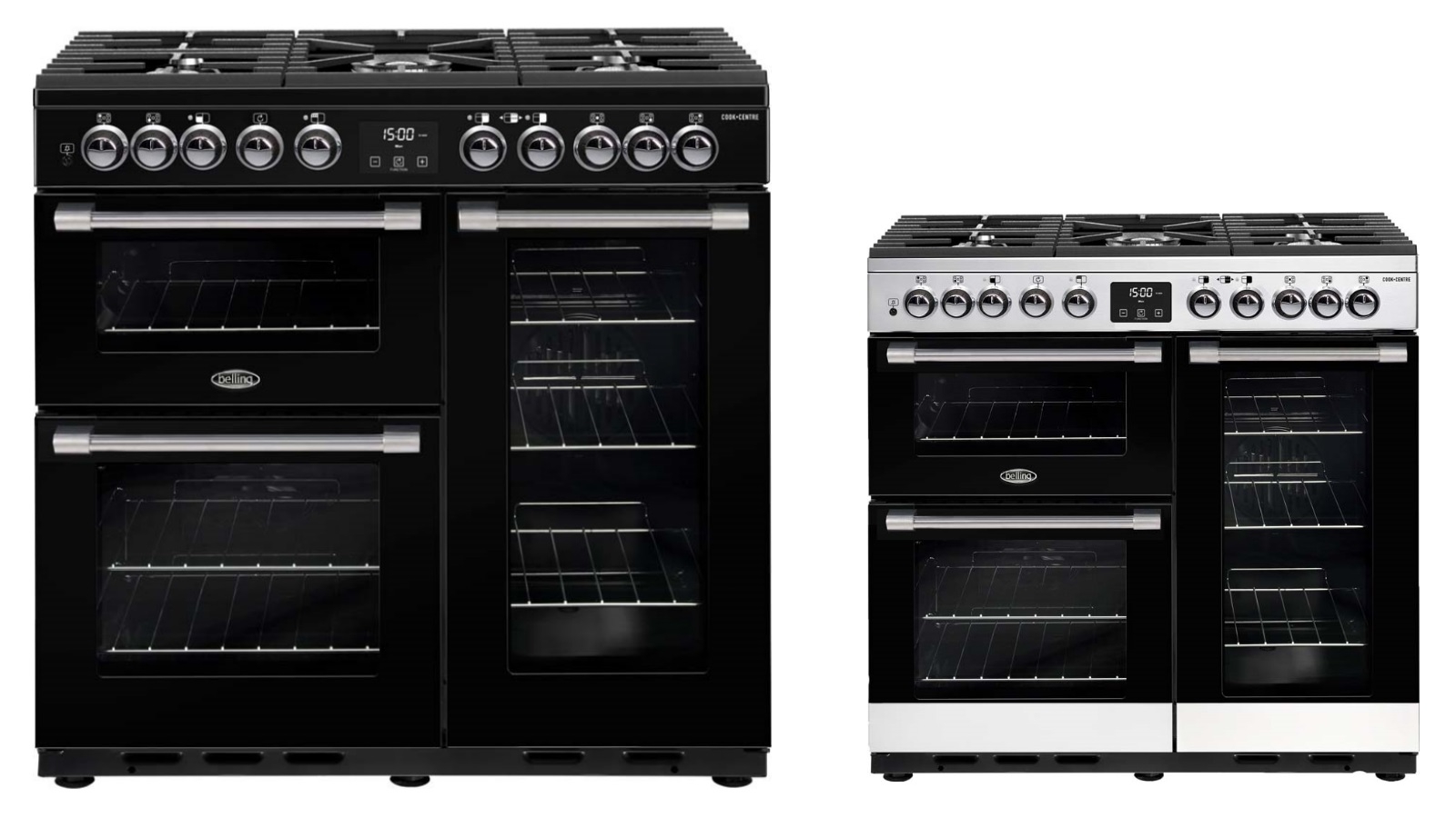 belling 90cm freestanding oven with gas cooktop