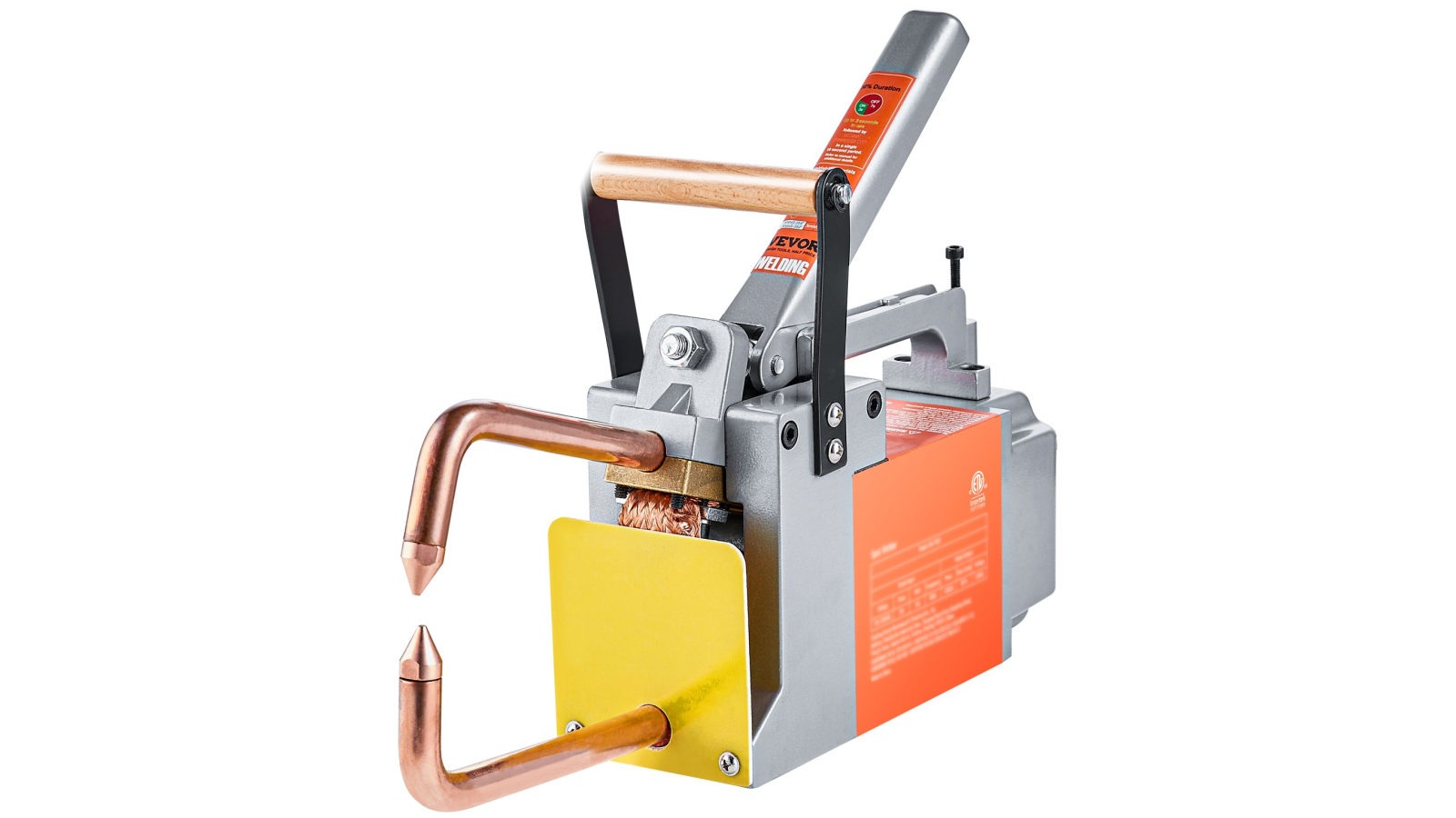 Vevor Portable Spot Welder 1/8-inch Thick Spot Welder with 8KVA Input Capacity
