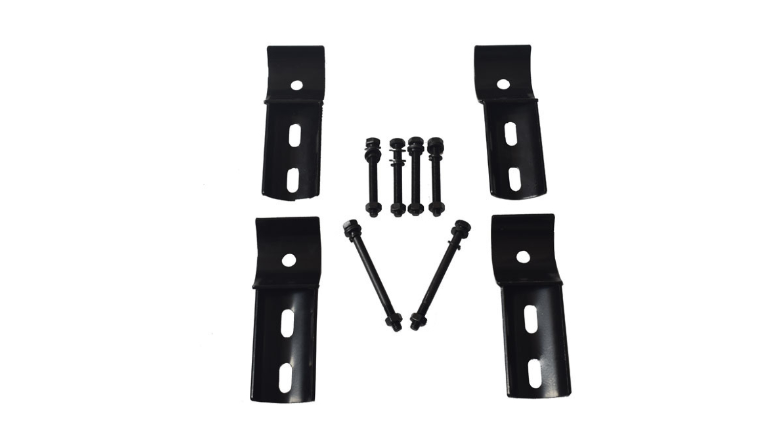 Machter Autoparts 4.9cm Brush/Scrub Bar Bracket to 6.3cm Hoop Bull Bar