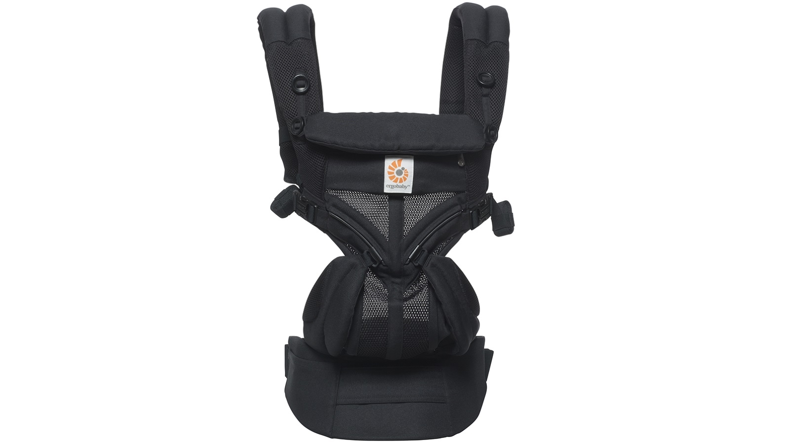 美品✨ergobaby OMNI 360 COOL AIR ONYX BLACK Omni 360 Cool Air Mesh Baby Carrier | Snuggle Bugz