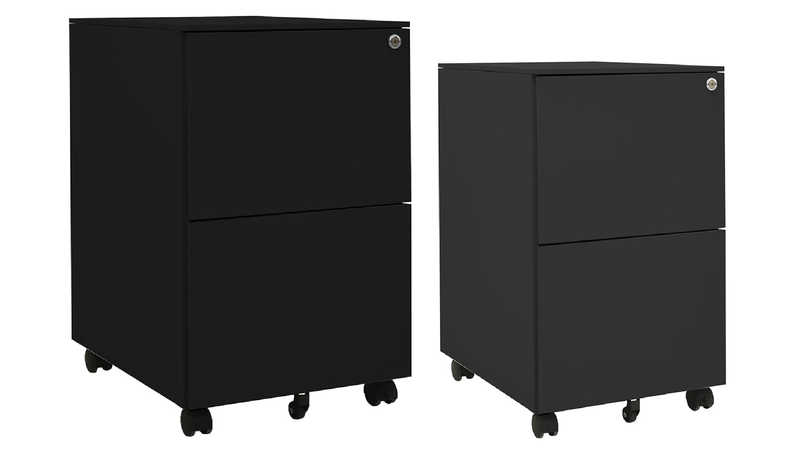 vidaXL Steel 39 x 45 x 67cm Mobile File Cabinet