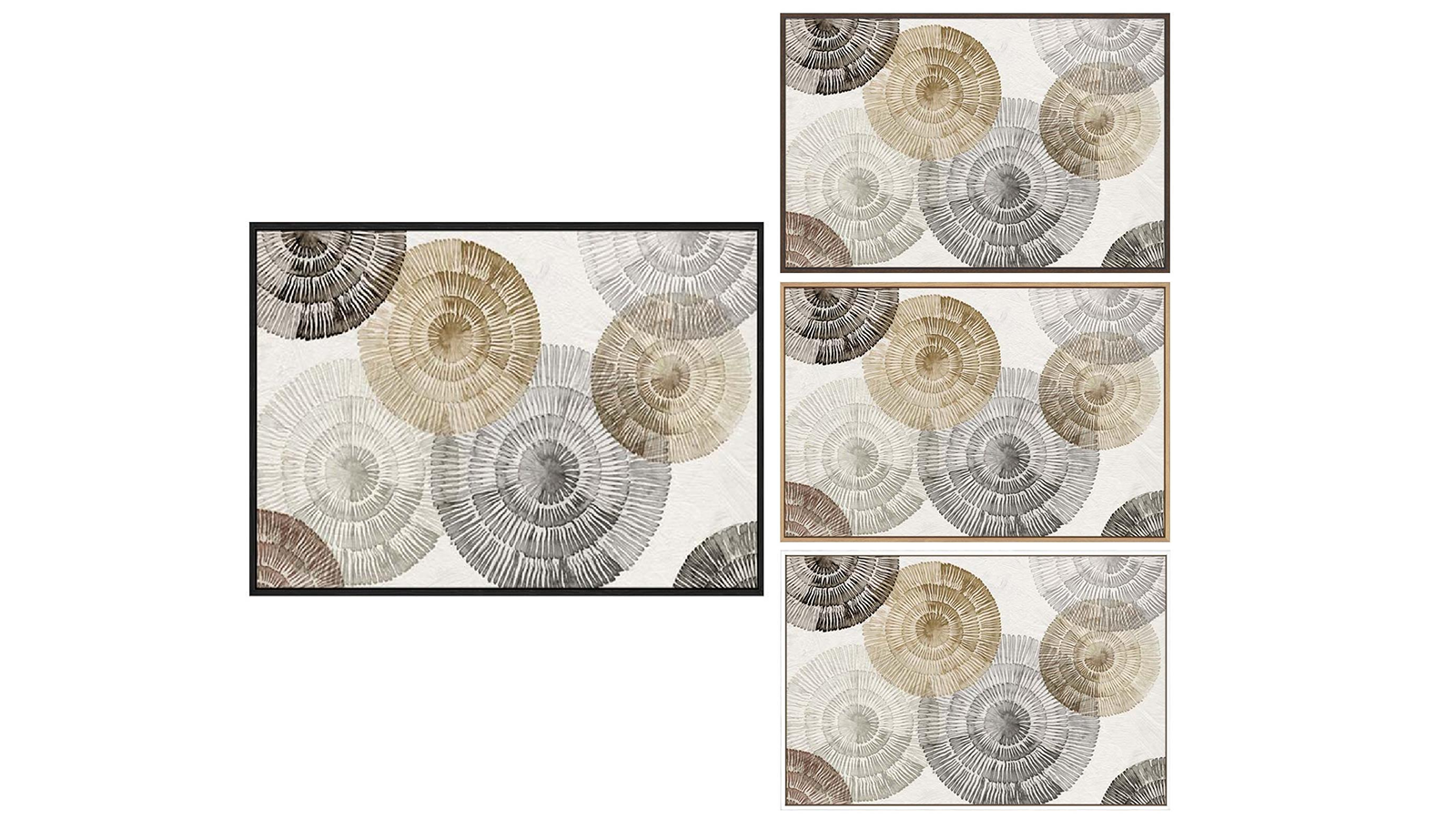La Grolla Neutral Orbits Gallery Wall Art