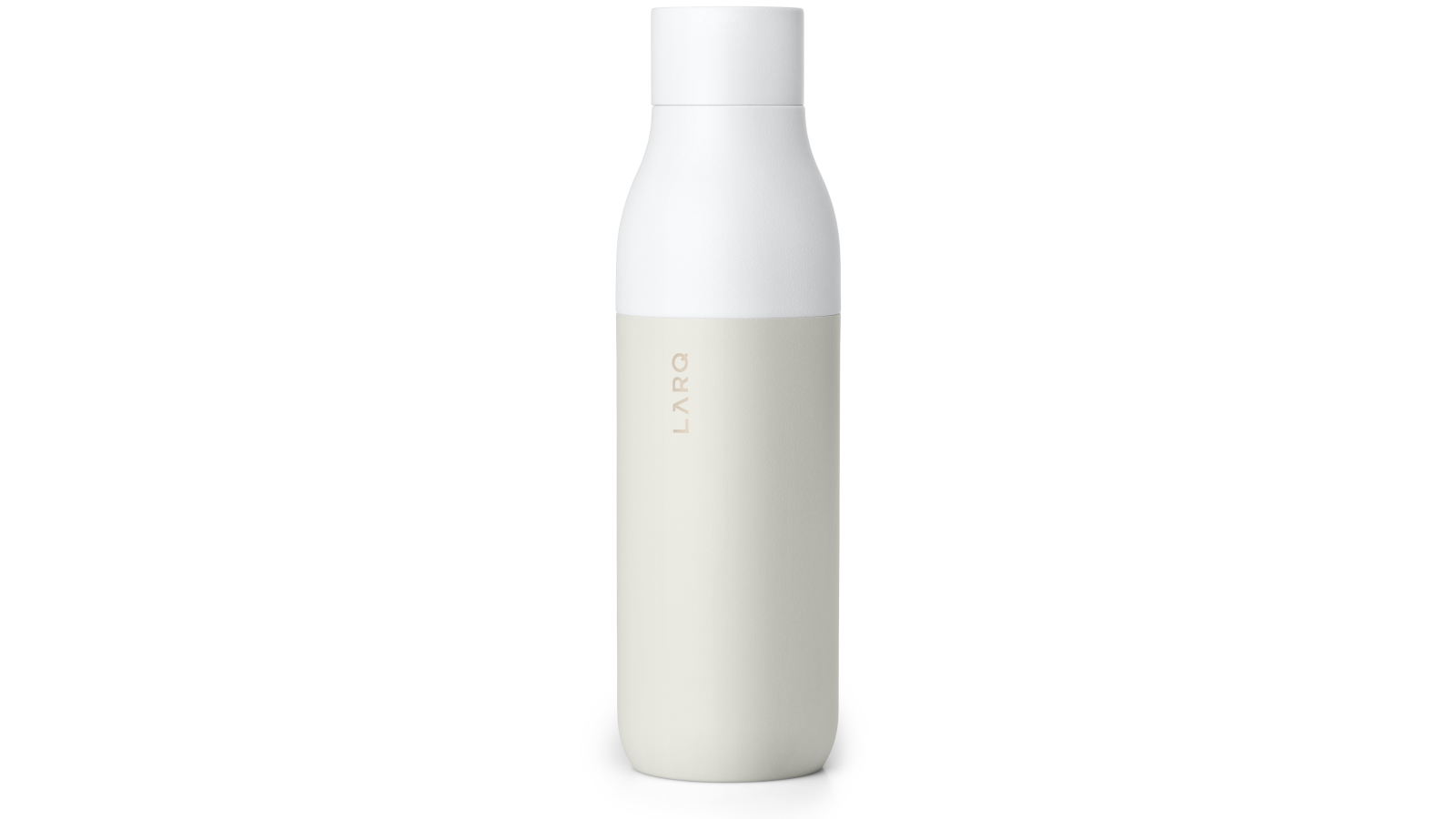 LARQ PureVis 740ml Self-Cleaning and Insulated Water Bottle - Granite White