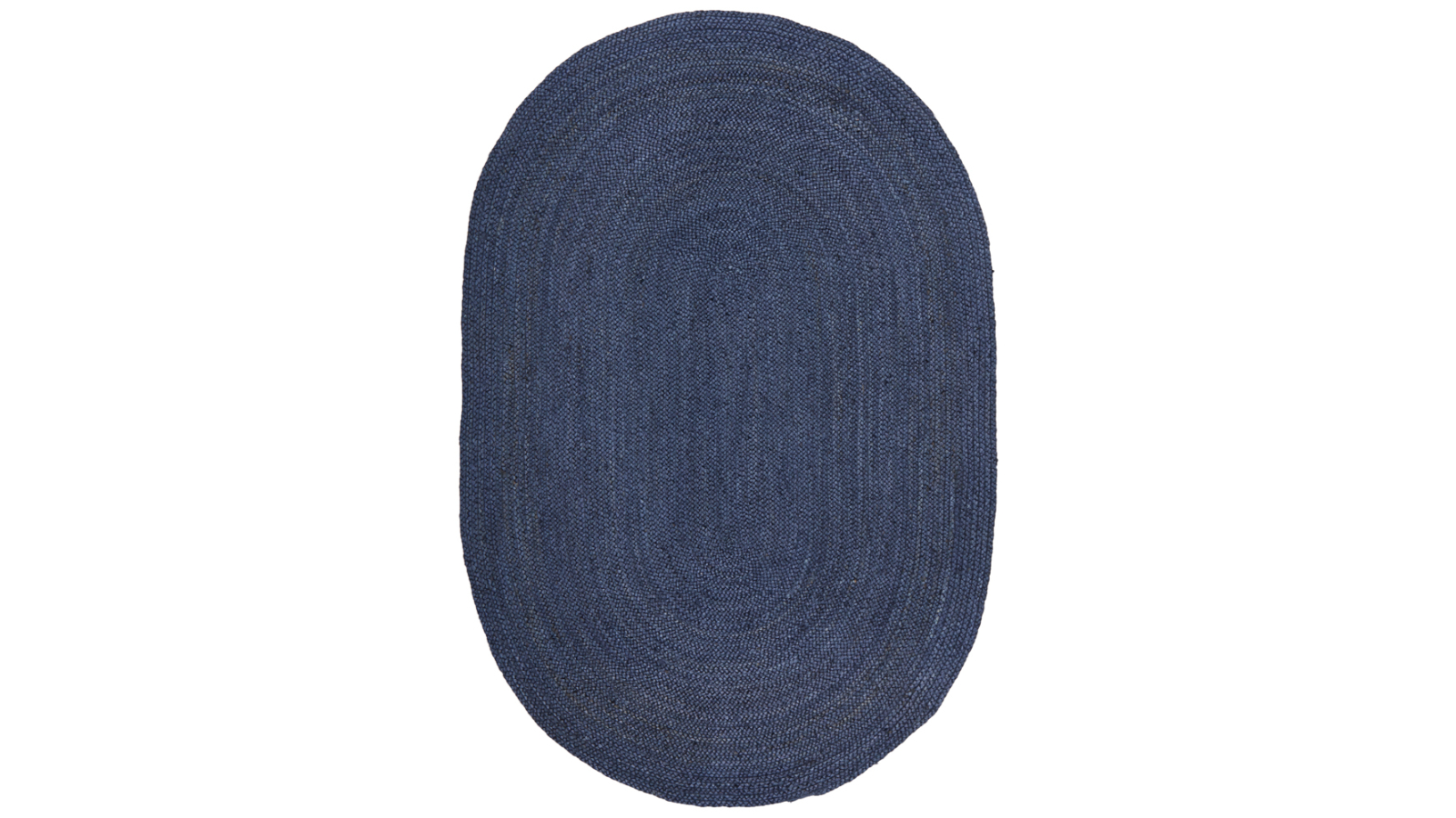 The Weave Studio Manly Navy Oval Rug