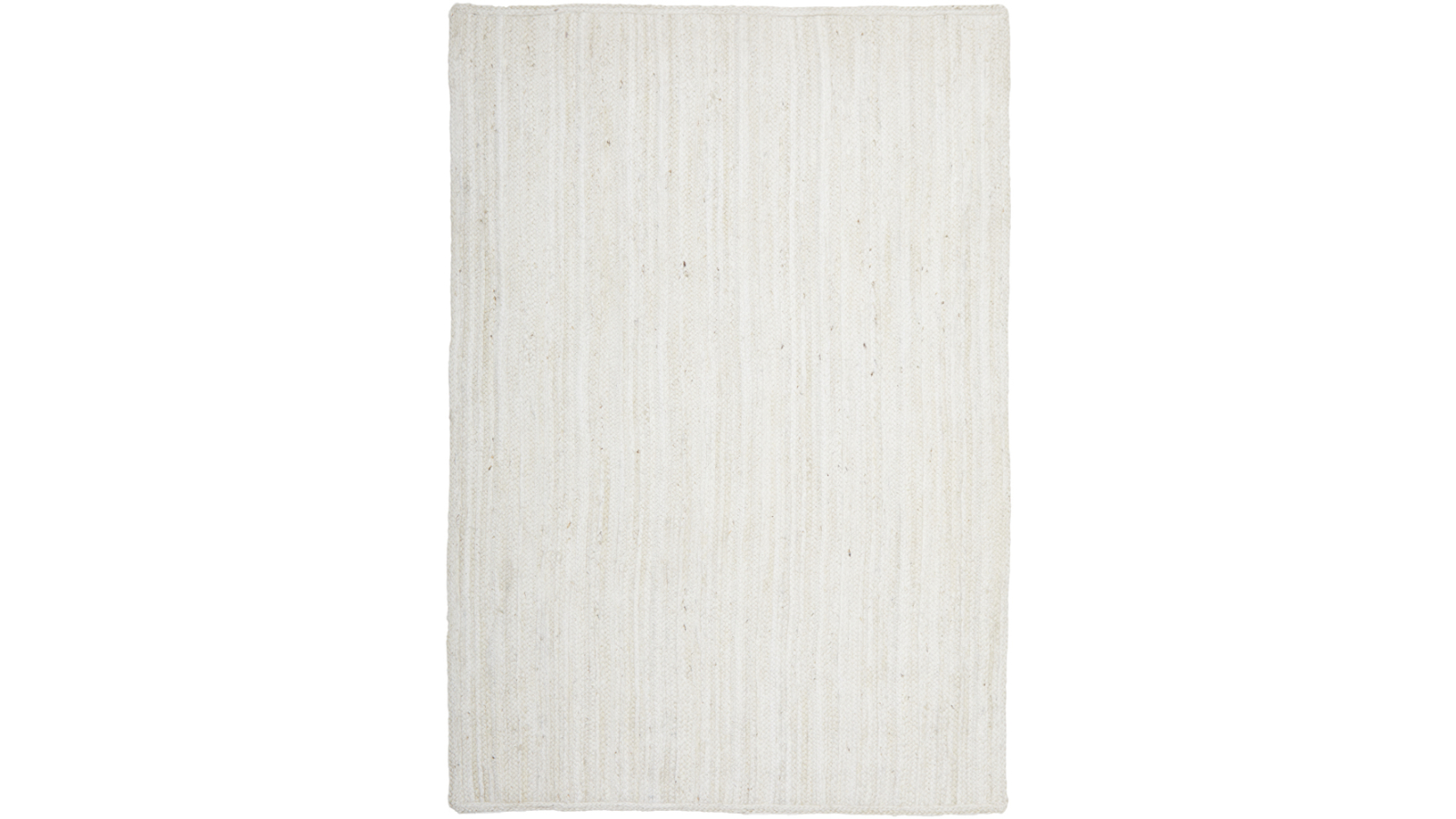 The Weave Studio Manly White Rectangle Rug - 320 x 230cm