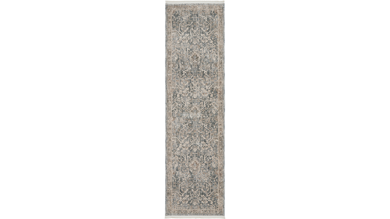 The Weave Studio Kordia Alvin Blue Runner Rug - 400 x 80cm