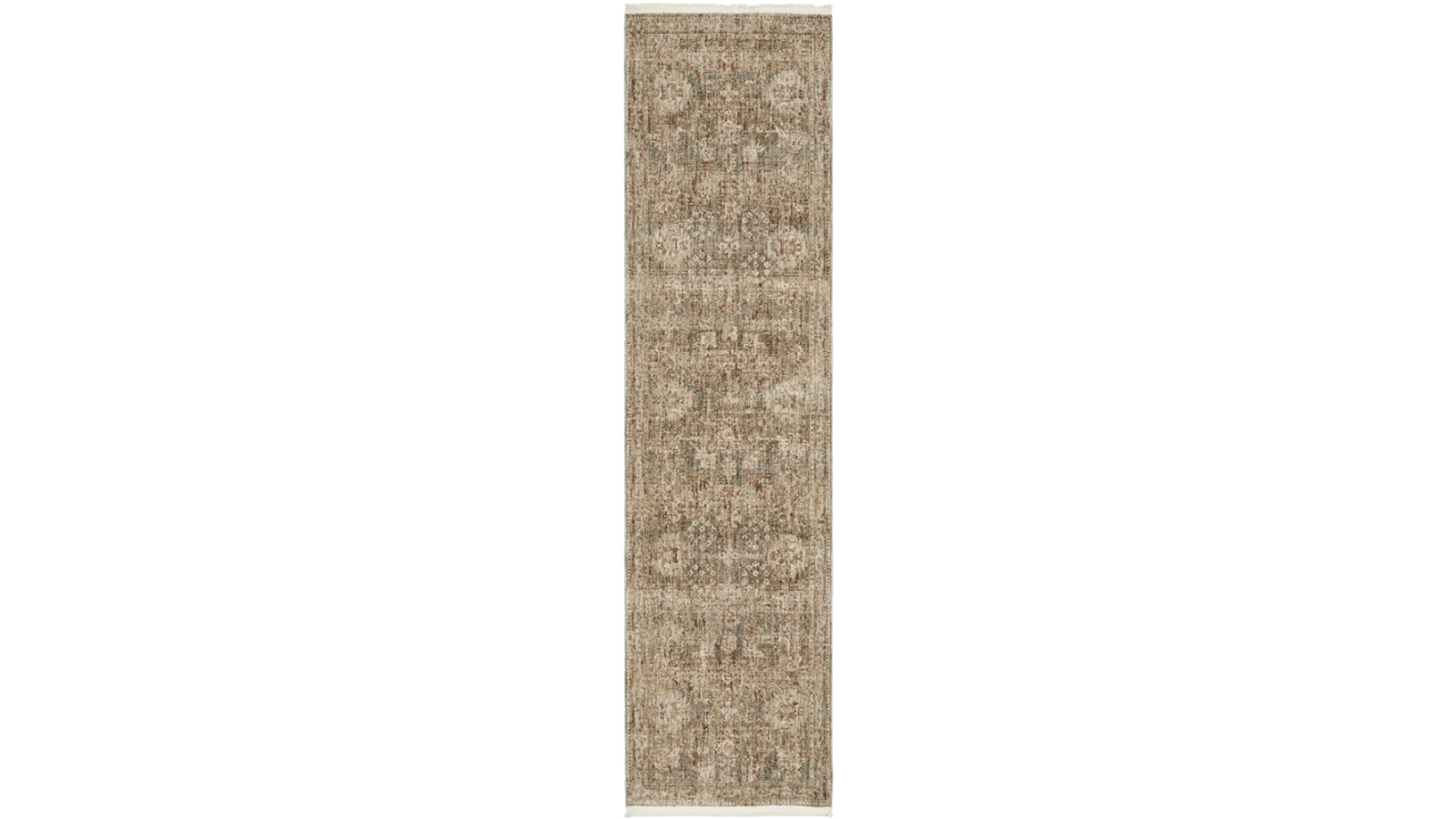 The Weave Studio Kordia Josie Moss Runner Rug - 400 x 80cm