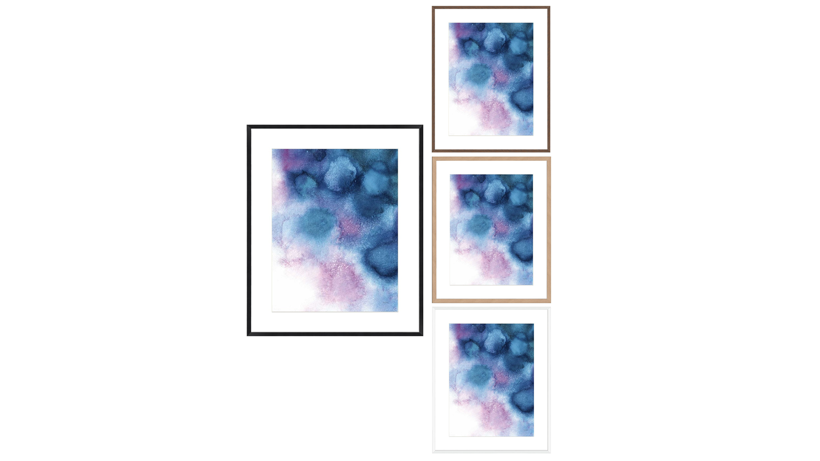 La Grolla Nebula II Crop Frame Wall Art