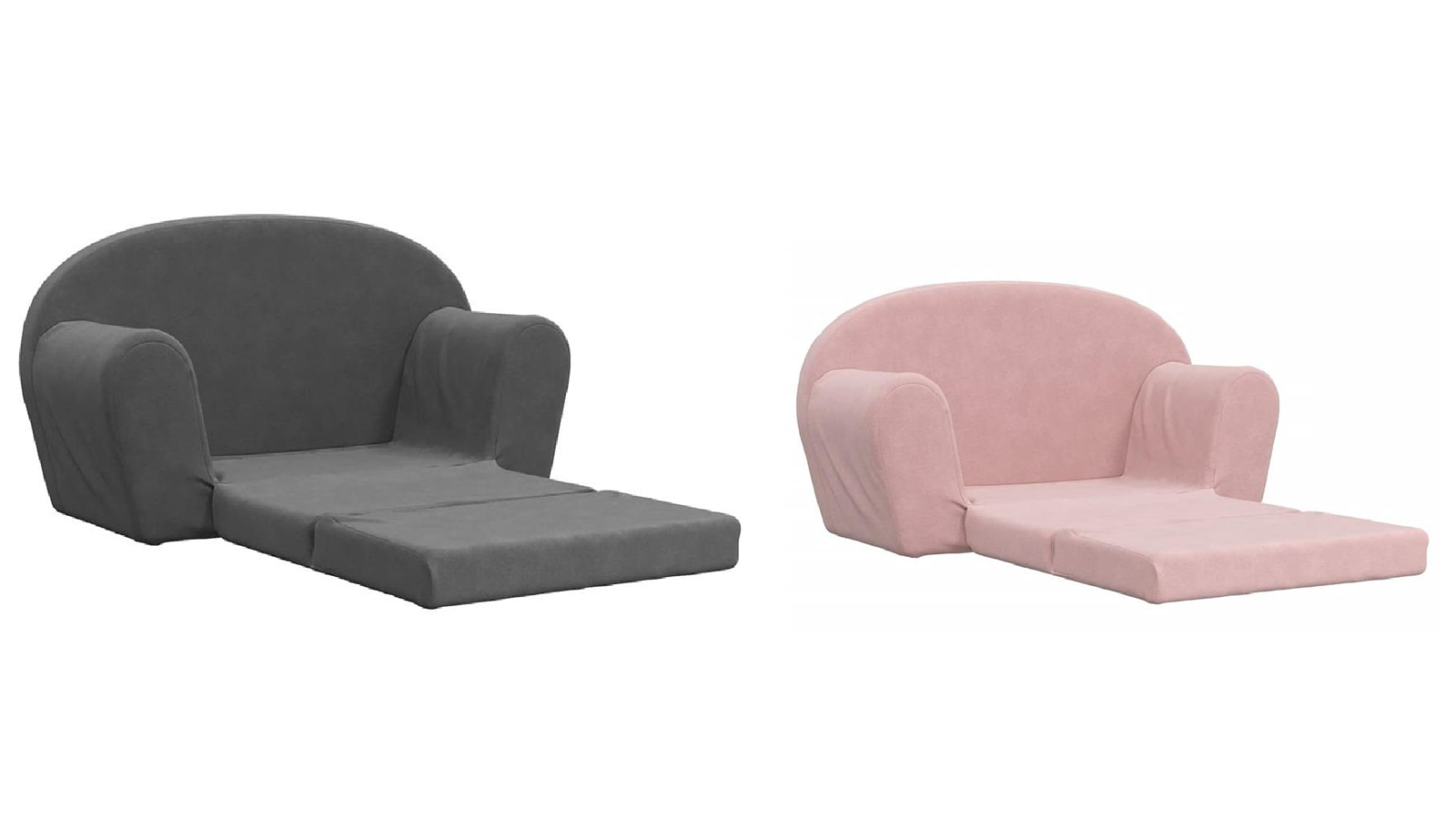 vidaXL Kids 2-Seater Soft Plush Sofa