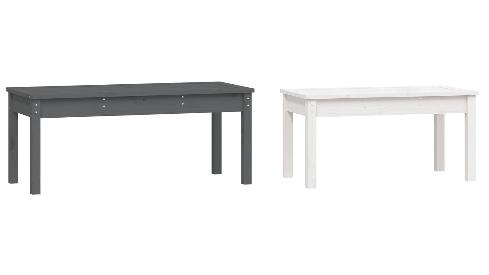 vidaXL Solid Pine Wood Garden Bench