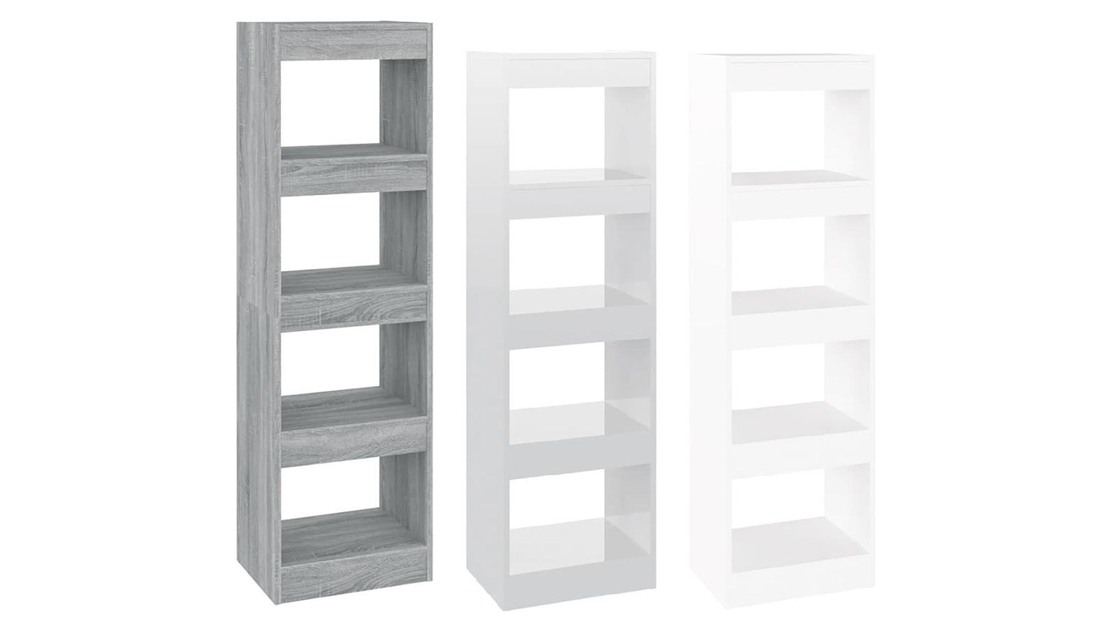vidaXL 40 x 30 x 135cm Book Cabinet/Room Divider