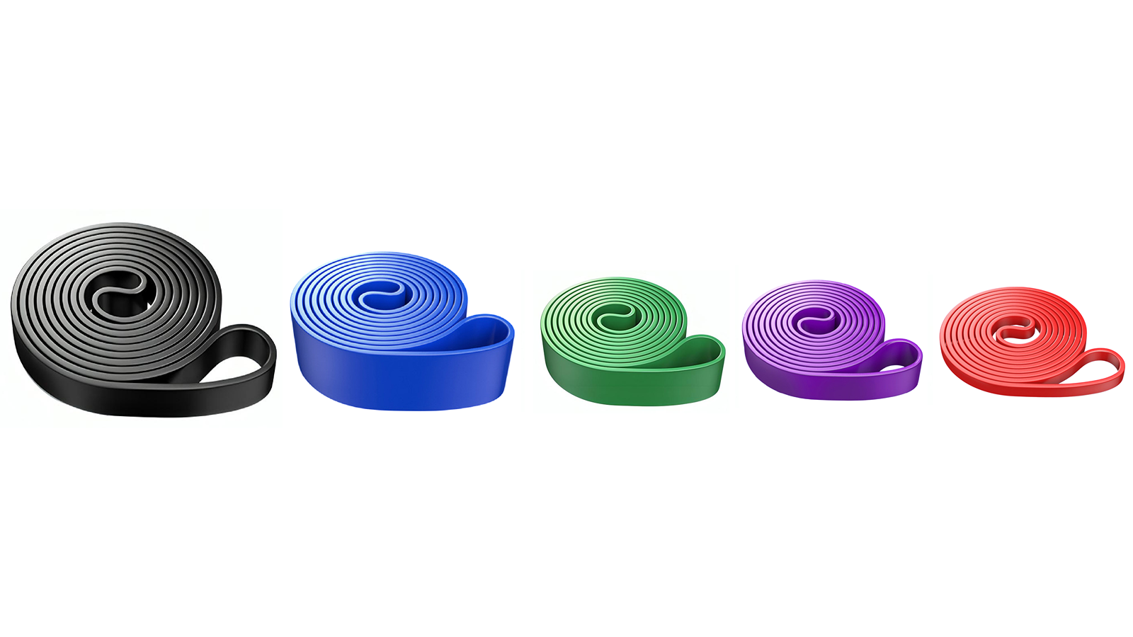 LiVIBE Yoga Pilates Workout Resistance Band Set