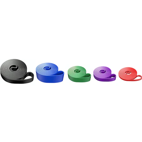 LiVIBE Yoga Pilates Workout Resistance Band Set