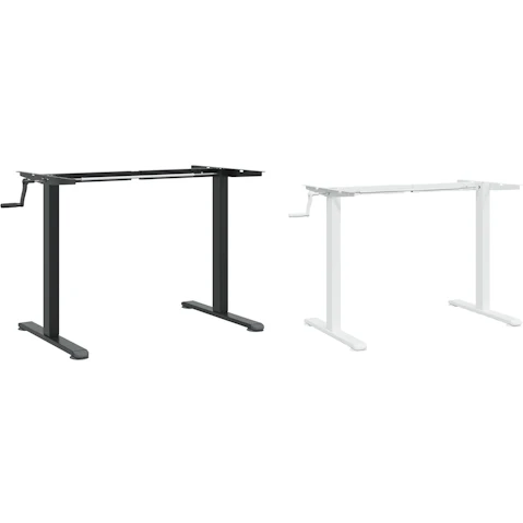 vidaXL Steel 135 x 60 x 114cm Standing Desk Frame