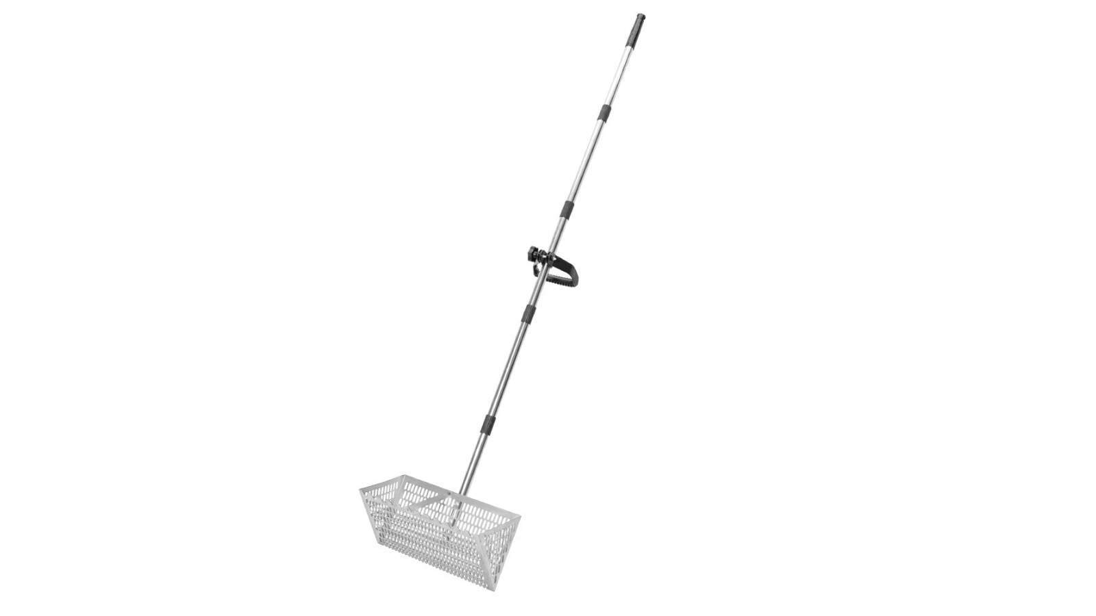 YS 141cm Stainless Steel Sand Flea Seashell Beach Rake