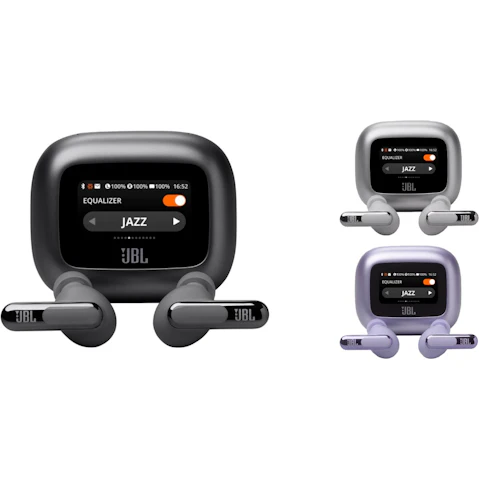 JBL Live Beam 3 True Wireless ANC Earbuds with Screen