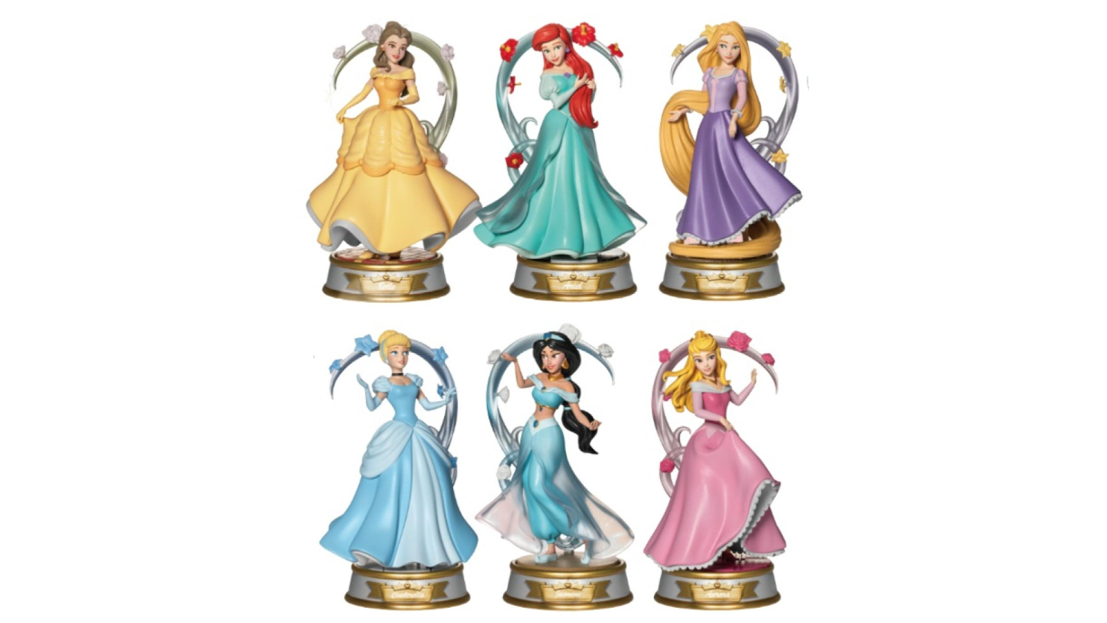 Beast Kingdom Mini D Stage Disney Princess Fall in Love Series Set