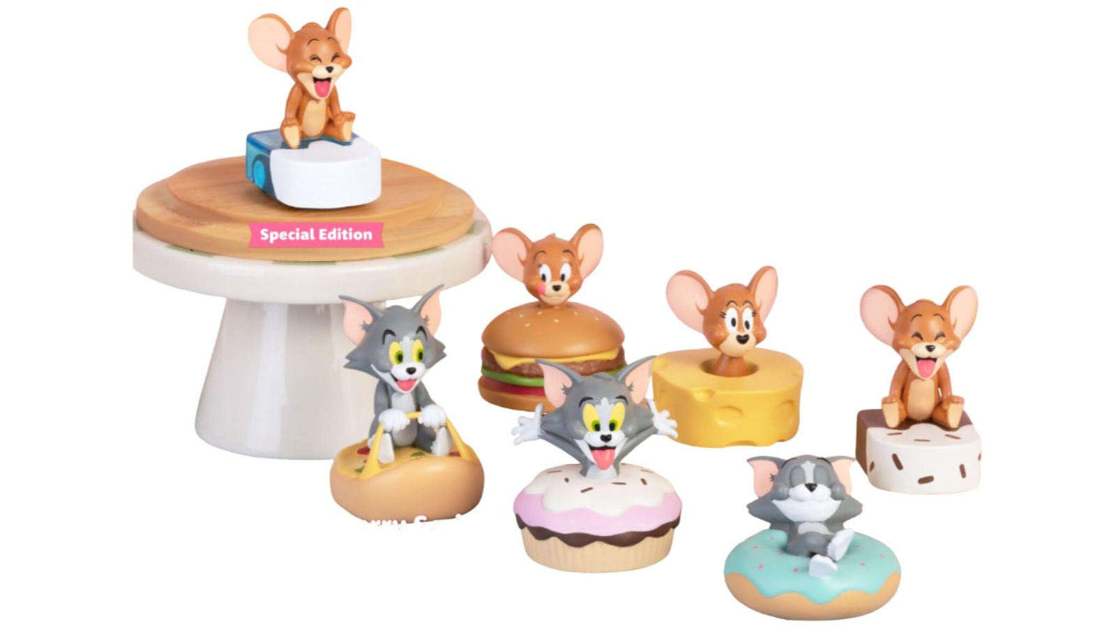 Beast Kingdom Pull Back Cars Tom and Jerry Series Blind Box Set
