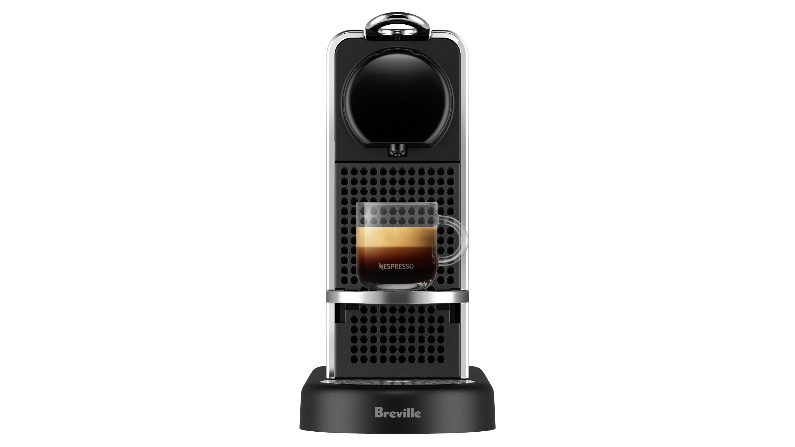 Nespresso CitiZ Platinum Coffee Machine - Polished Stainless Steel