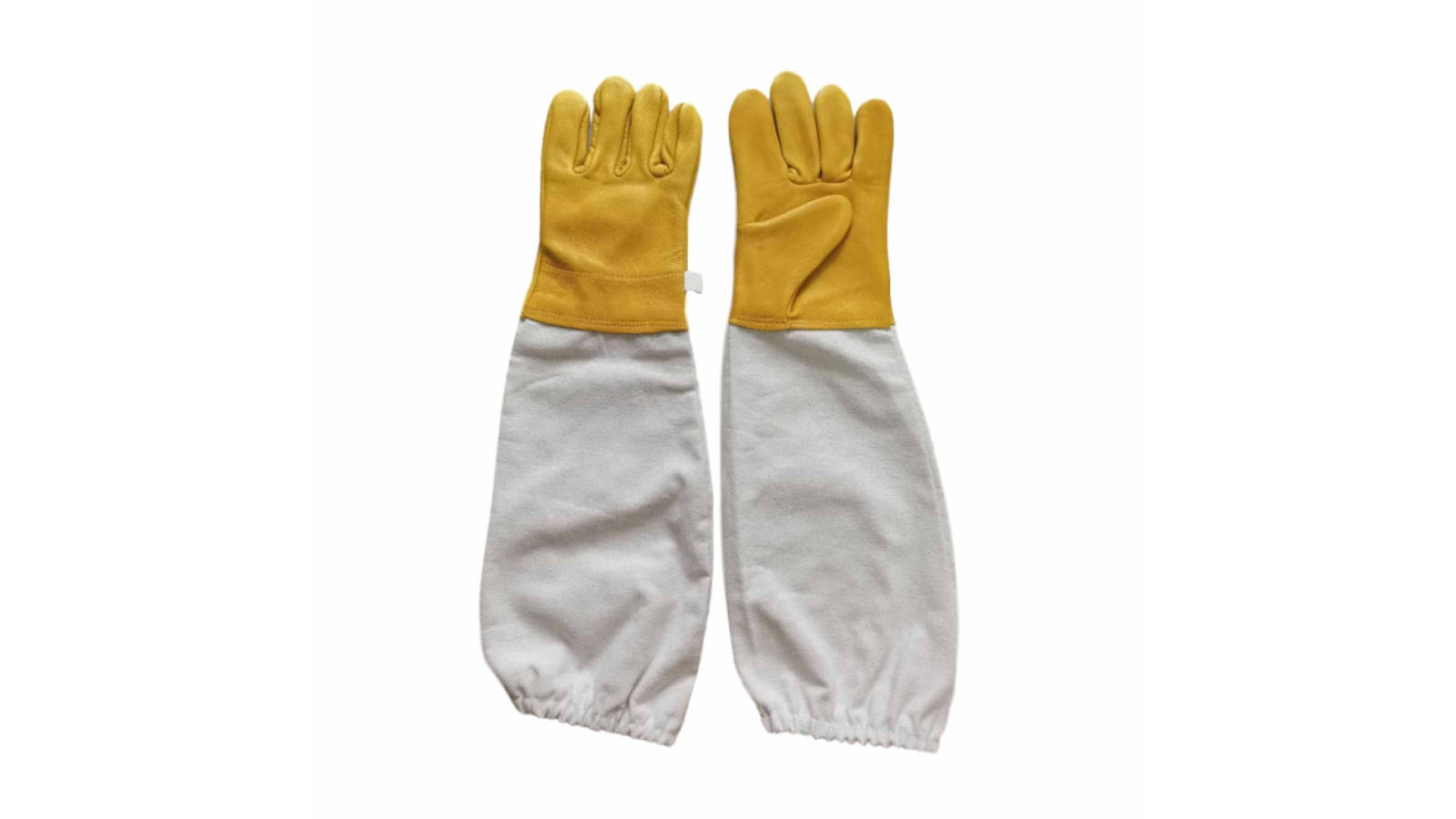 Rooster Farms Leather Lambskin Beekeeper Protective Gloves