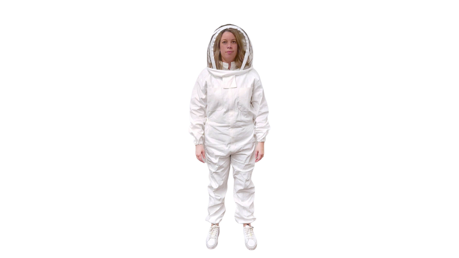 Rooster Farms Hooded Cotton Ventilated Bee Keeping Protective Suit