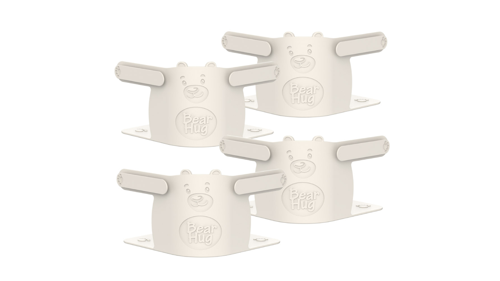 As Seen on TV Pack of 4 Bear Hug Sheet Holder with Sheet Tucker