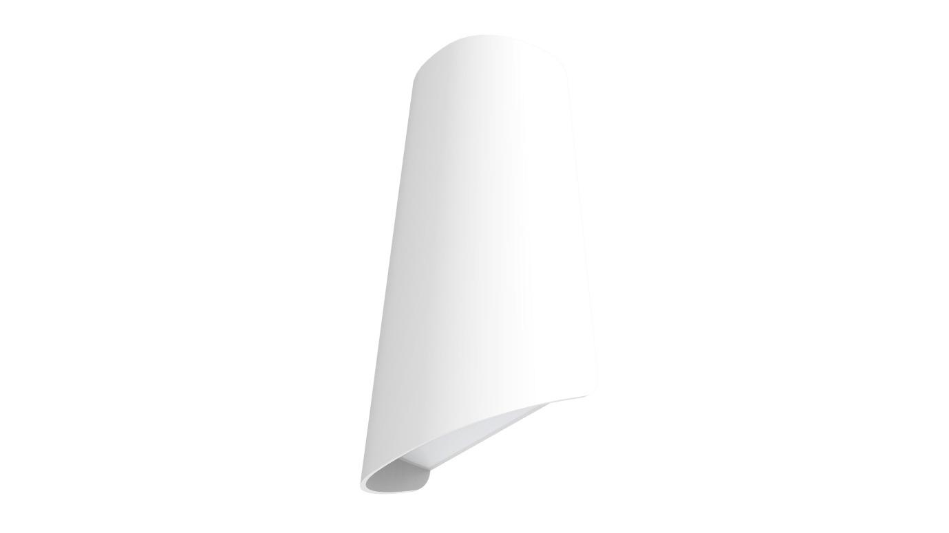 CLA Lighting IP65 Surface Mounted Cone Up/Down LED Tri-CCT Exterior Wall Light - White