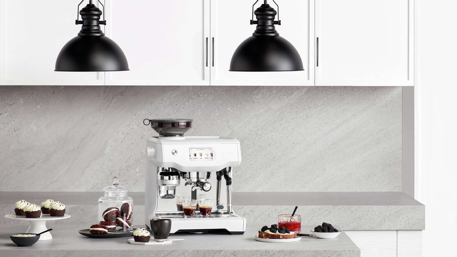 Breville The Oracle Touch Coffee Machine - Sea Salt