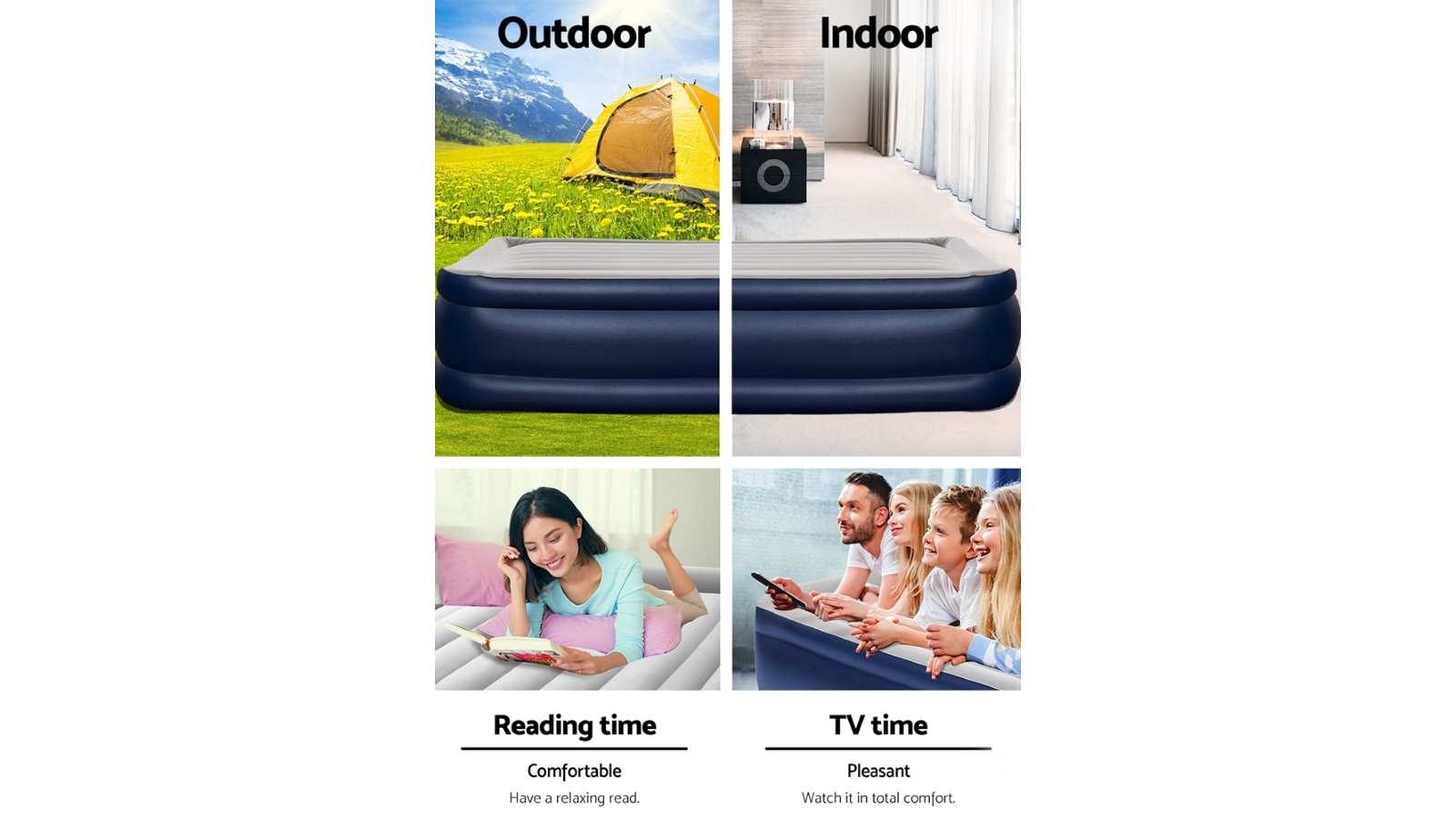 Bestway Queen 61cm Inflatable Air Bed Harvey Norman
