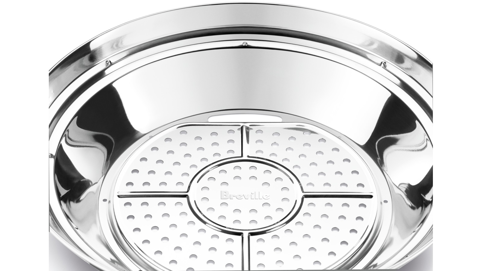 Breville The Hot Wok & Steam Stainless Steel Wok Harvey Norman