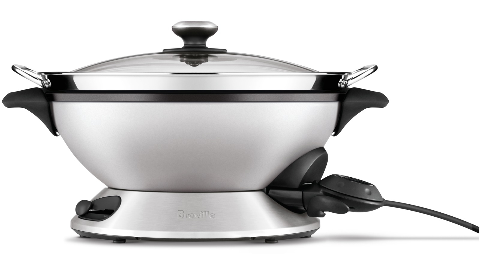 Breville The Hot Wok & Steam Stainless Steel Wok