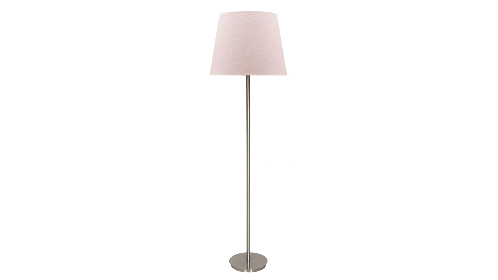 Brooklyn Lighting Project Nickel Pioneer Floor Lamp - Blush