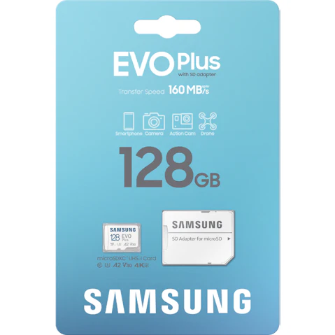 Samsung Evo Plus Gen2 128GB MicroSD Card