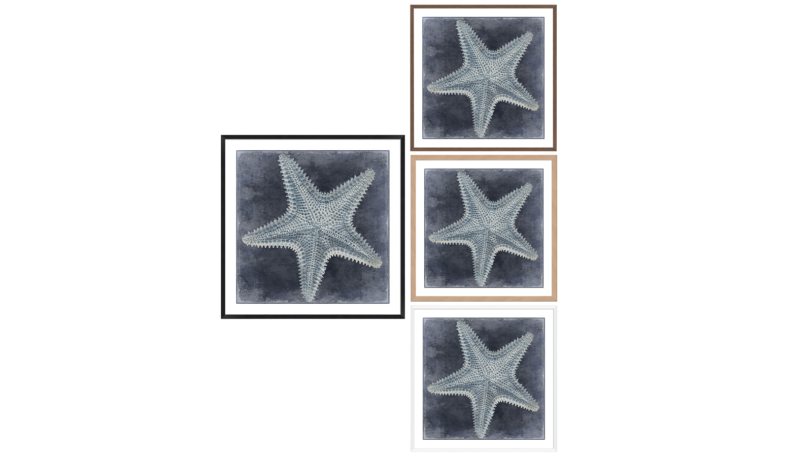 La Grolla Ocean Blue I Frame Wall Art
