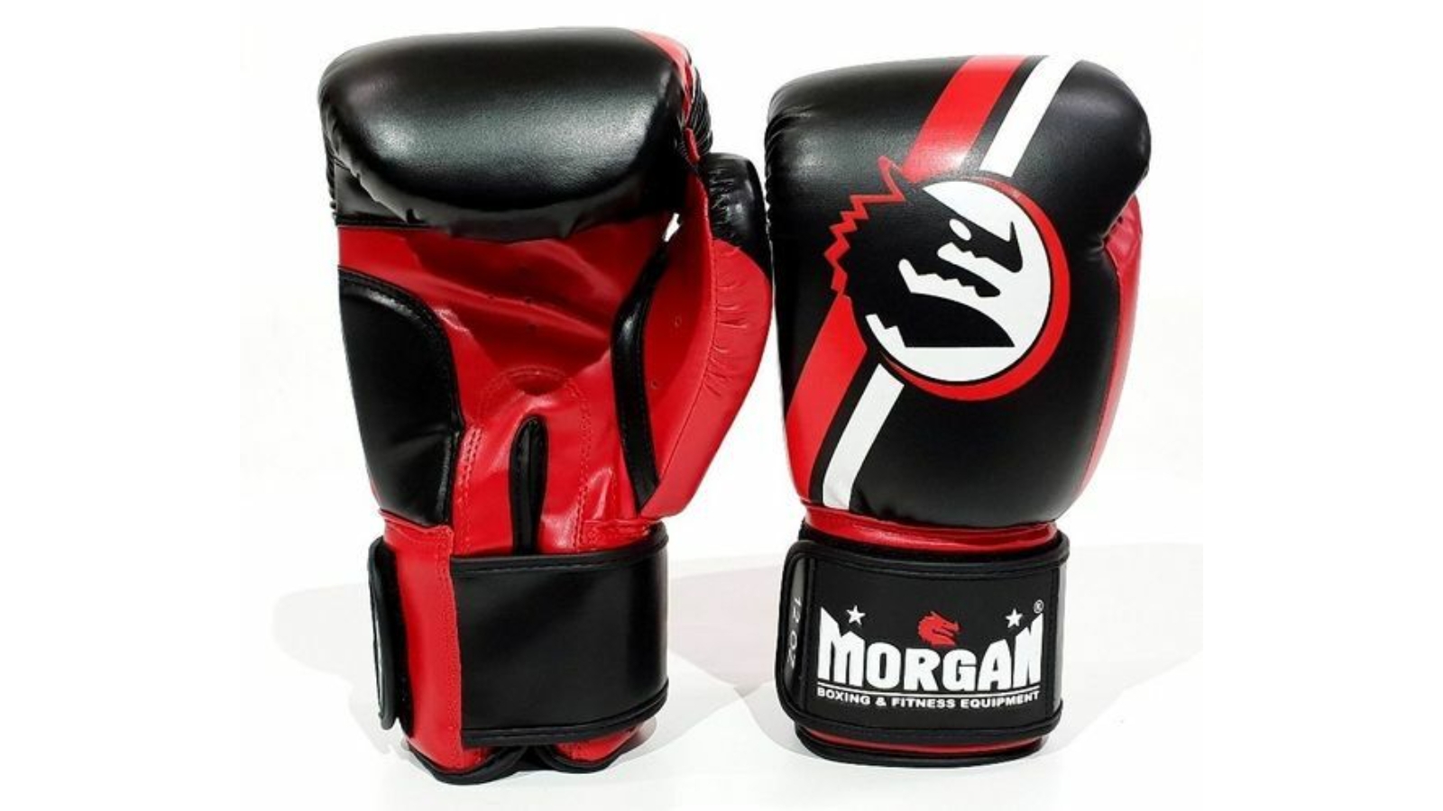 Morgan Sports Red/ Black Morgan Classic Kids Boxing Gloves - 4oz