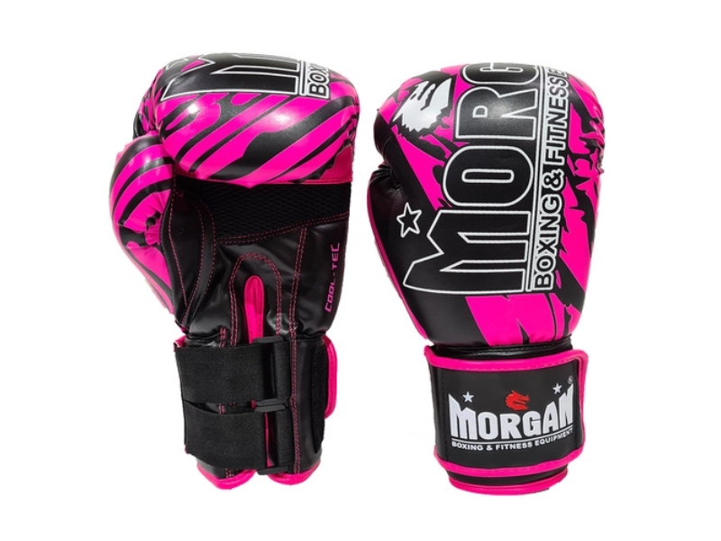 Morgan Sports Morgan BKK Fluro Pink Ready Boxing & and Muay Thai Gloves - 12oz