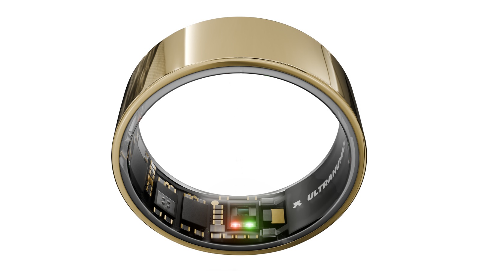 Ultrahuman Size 14 Smart Air Ring - Gold