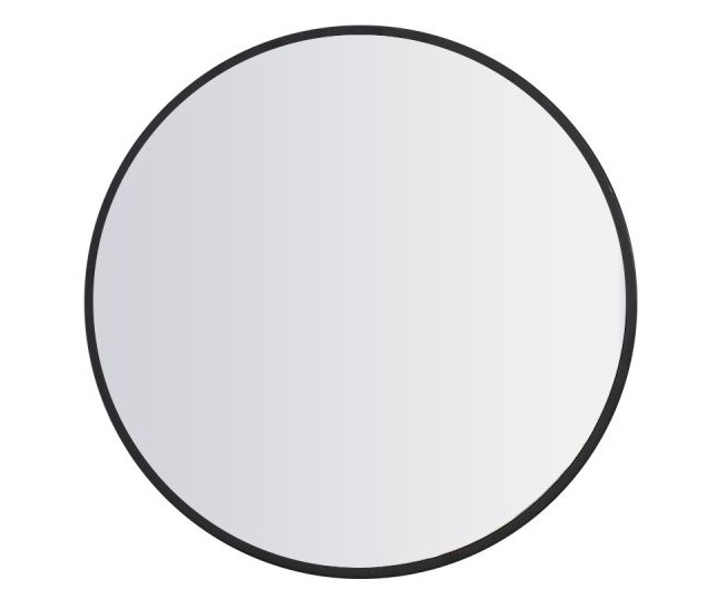 Smooth Edge Round Wall Mirror