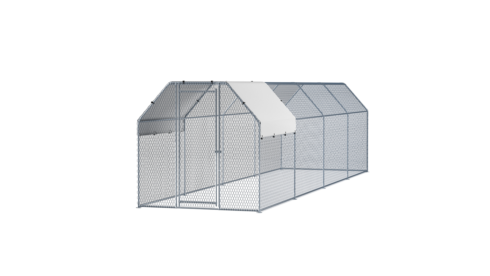 i.Pet House Cover Chicken Coop - 2 x 8 x 2metre