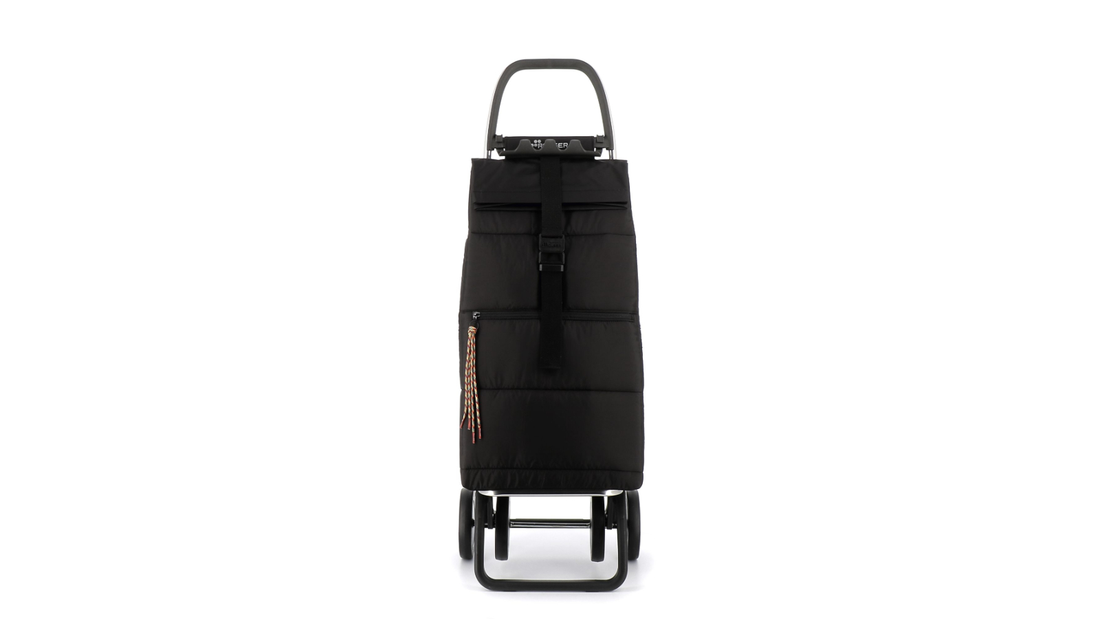 Rolser Big Polar 4 Wheel Foldable 44 Litre  Shopping Trolley - Black