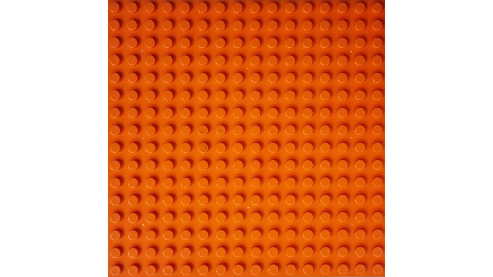 Duplo Generic Big Baseplate 16 x 16 Studs - Orange