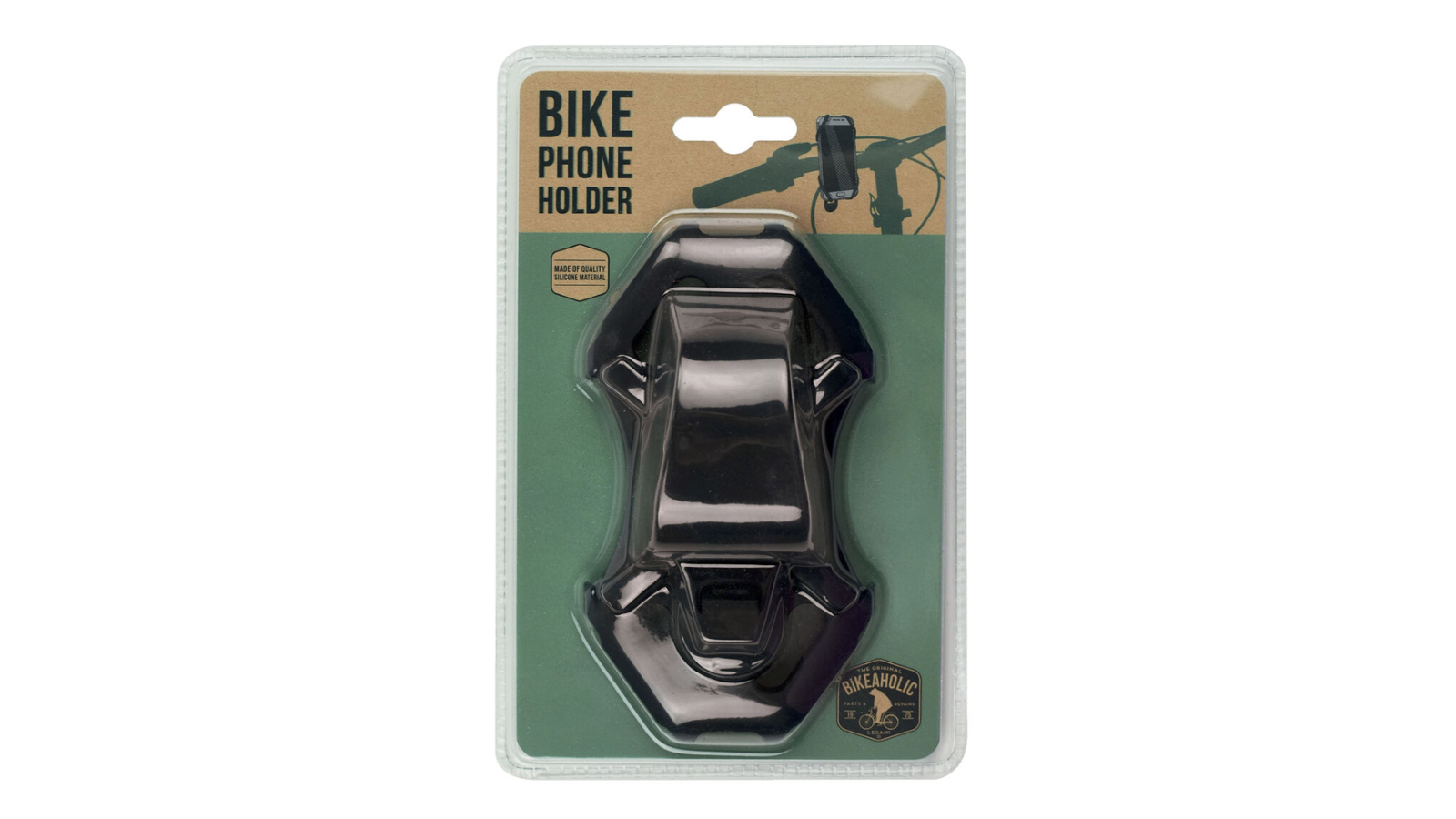 Legami Silicone Bike Phone Holder - Black